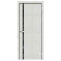 Двери Браво-1.55 Bianco Veralinga Mirox Grey