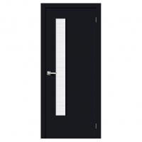 Двери Браво-9 Total Black Wired Glass 12,5