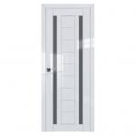 Двери 15L-белый люкс-стекло графит