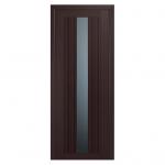 Двери 53U темно-коричневый-стекло графит